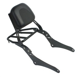 RP7771-3071B Passenger Sissy Bar Backrest Luggage Rack Fit For Honda Rebel CMX 300 500 2017-Later