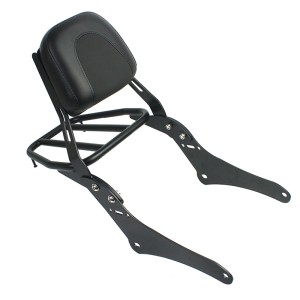 RP7771-3071B Passenger Sissy Bar Backrest Luggage Rack Fit For Honda Rebel CMX 300 500 2017-Later
