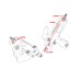 RP0720-3001 Chain Adjusters with Spool Tensioners Catena for Honda CB650R CBR650R 2019-2023 Honda CB650F CBR650F 2014-2018