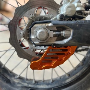 RP0720-3005 Rear Brake Disc Guard for KTM 125-530 XCW/XCF-W/EXC/EXC-F/SX/SXF/XC/XCF/6 Days/TPI 2004-2022