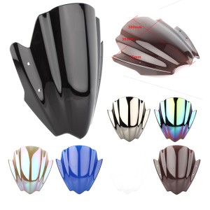 RP8810-0004 7/8“ & 1” Handlebar Mounted Windshield Windscreen Universal