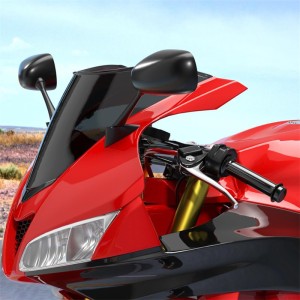 RP8810-1114 Motorcycle Windshield Windscreen, Double Bubble for Honda CBR1000RR 2004-2007