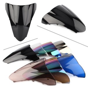 RP8810-1123 Motorcycle Windshield Windscreen Double Bubble for Honda VTR1000F VTR1000 Firestorm SuperHawk 1997–2005
