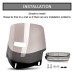 RP8810-1128E Windscreen Windshield + Fresh Air Vent for Honda CB650R 2019-2021  CB1000R 2018-2020