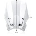 RP8810-1132 Motorcycle Windshield Windscreen for Honda CB650R 2019-2023 CB1000R 2018-2020