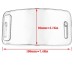 RP8810-1134 Motorcycle Windshield Windshield Cover Wind Deflector for Honda CB650R 2019-2023 CB1000R 2018-2020
