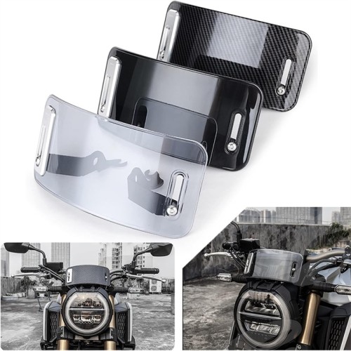 RP8810-1134 Motorcycle Windshield Windshield Cover Wind Deflector for Honda CB650R 2019-2023 CB1000R 2018-2020