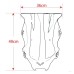 RP8810-1138 Motorcycle Windshield Windscreen for Honda ADV 150 2019-2022 ADV 160 2022-2024