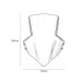 RP8810-1139 Motorcycle Windshield Windscreen for Honda CB650F CB650FA 2014-2020