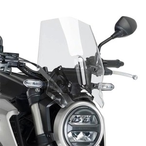 RP8810-1146 Motorcycle Windshield Windscreen for Honda CB125R/CB250R/CB300R 2018-Later