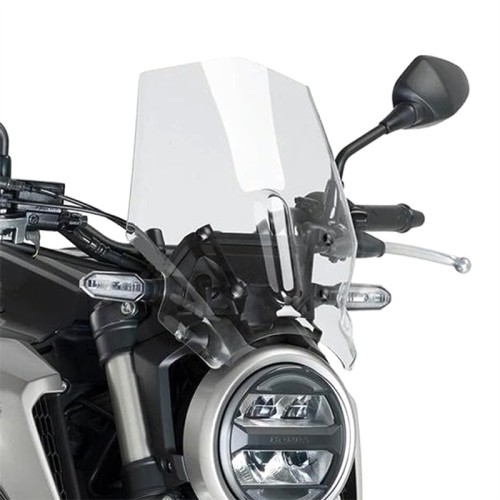 RP8810-1146 Motorcycle Windshield Windscreen for Honda CB125R/CB250R/CB300R 2018-Later