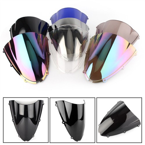 RP8810-1204 Motorcycle Windshield Windscreen for Kawasaki Ninja ZX6R ZX636 2005-2008