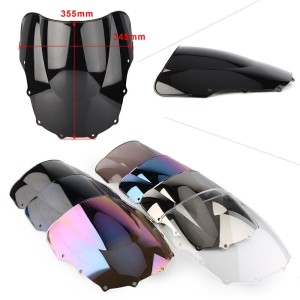 RP8810-1220 Motorcycle Windshield Windscreen for Kawasaki ZZR400 1993-2007 ZZR600 1993-2004
