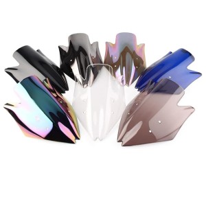 RP8810-1226 Motorcycle Windshield Windscreen for Kawasaki Z1000 2007-2009