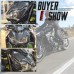 RP8810-1233F Motorcycle Windshield Windscreen for Kawasaki Z900 2017-2019