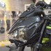 RP8810-1233F Motorcycle Windshield Windscreen for Kawasaki Z900 2017-2019