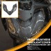 RP8810-1233F Motorcycle Windshield Windscreen for Kawasaki Z900 2017-2019
