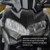 RP8810-1234F Motorcycle Windshield Windscreen for Kawasak Z900 2017-2019
