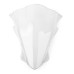 RP8810-1239 Motorcycle Windshield Windscreen for Kawasaki ZX-25R 2020-Later ZX-4R/ZX-4RR 2023-Later