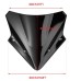RP8810-1242 Motorcycle Windshield Windscreen for Kawasaki Ninja 650/TOURER EX650 2017-2019