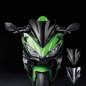 RP8810-1242 Motorcycle Windshield Windscreen for Kawasaki Ninja 650/TOURER EX650 2017-2019