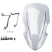 RP8810-1245 Motorcycle Windshield Windscreen for KAWASAKI Z900/A2 2017-2019