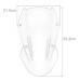 RP8810-1247 Motorcycle Windshield Windscreen for Kawasaki Z650 2017-2019