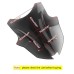RP8810-1250 Motorcycle Windshield Windscreen for Kawasaki Ninja 1000 Z1000SX 2017-2019