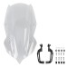 RP8810-1252 Motorcycle Windshield Windscreen for Kawasaki Z400 2019-2021 Z400 2023-Later