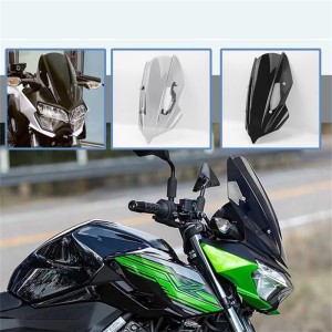 RP8810-1252 Motorcycle Windshield Windscreen for Kawasaki Z400 2019-2021 Z400 2023-Later