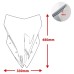 RP8810-1253 Motorcycle Windshield Windscreen for Kawasaki Ninja 650 EX650 ER6F 2017-2019