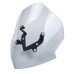 RP8810-1254 Motorcycle Windshield Windscreen for Kawasaki Z125 2019-Later