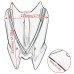 RP8810-1257 Motorcycle Windshield Windscreen for Kawasaki Z650 2020-Later