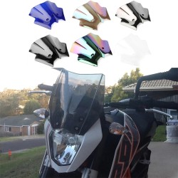 RP8810-1303 Motorcycle Windshield Windscreen for KTM Duke 690/690R 2012-2018