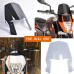RP8810-1307 Motorcycle Windshield Windscreen for KTM Duke 690/690R 2012-2018