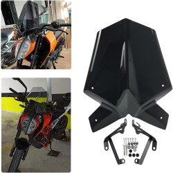 RP8810-1309 Motorcycle Windshield Windscreen for KTM Duke 125 390 2017-2023