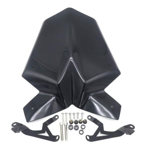 RP8810-1315 Motorcycle Windshield Windscreen for KTM Duke 125 250 390 2017-2023