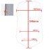 RP8810-1507 Motorcycle Windshield Windscreen for Triumph Tiger 900 GT Pro Low Rally 2020-Later