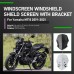 RP8810-1645 Motorcycle Windshield Windscreen for Yamaha MT125 2020-2024 MT15 2018-2024