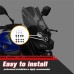 RP8810-1651 Motorcycle Windshield Windscreen for Yamaha MT-125 2014-2019