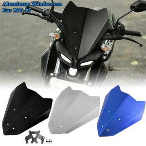 RP8810-1652 Motorcycle Windshield Windscreen for Yamaha MT15 2019-2021