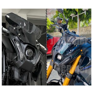 RP8810-1653K Motorcycle Windshield Windscreen for Yamaha MT-09/FZ09 MT-09 SP 2021-2023