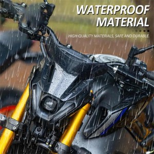 RP8810-1658 Motorcycle Windshield Windscreen for Yamaha MT-09/FZ09 MT-09 SP 2021-2023