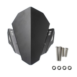 RP8810-1661B Motorcycle Windshield Windscreen Aluminum Kit Deflector Fairing Cover for Yamaha MT 07 FZ 07 2018-2020
