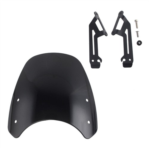 RP8810-1707 Motorcycle Windshield Windscreen for Ducati Scrambler 400 2016-2023 Scrambler 800 2015-Later