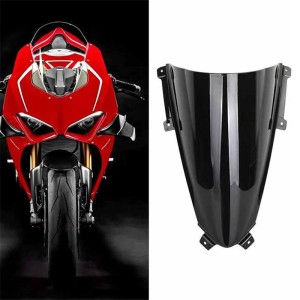 RP8810-1711 Motorcycle Windshield Windscreen for Ducati Panigale V4/V4S 2018-2019 Panigale V2 2020-Later