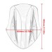 RP8810-1713 Motorcycle Windshield Windscreen for Ducati Diavel 1260/S 2019-2023