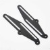 RP8830-1010B Motorcycle Windshield Mount Bracket Kits for Yamaha Tenere 700 Models 2019-Later