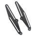 RP8830-1010B Motorcycle Windshield Mount Bracket Kits for Yamaha Tenere 700 Models 2019-Later