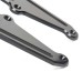 RP8830-1010B Motorcycle Windshield Mount Bracket Kits for Yamaha Tenere 700 Models 2019-Later